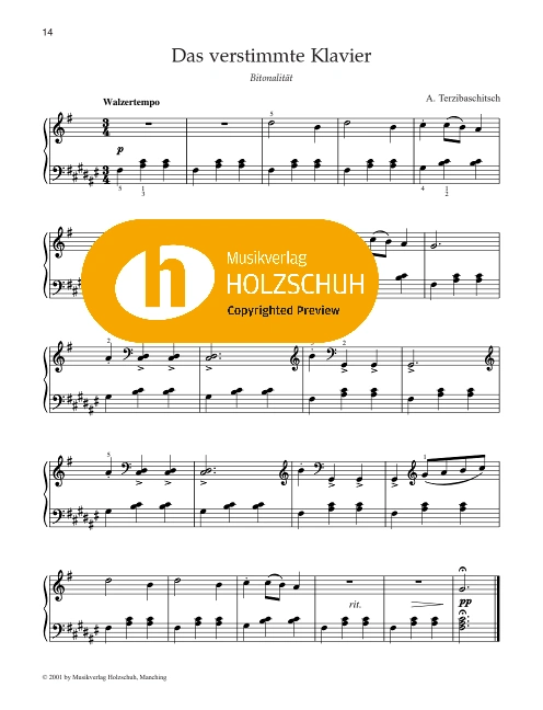 Das verstimmte Klavier